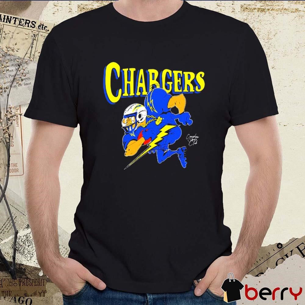 Los Angeles Chargers Crenshaw Skate Club Mascot t-shirt