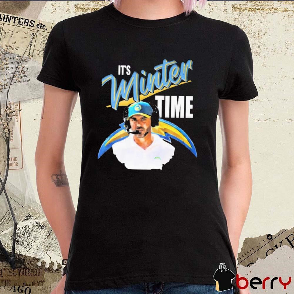 Los Angeles Chargers Jesse Minter It’s Minter Time 2024 t-shirt