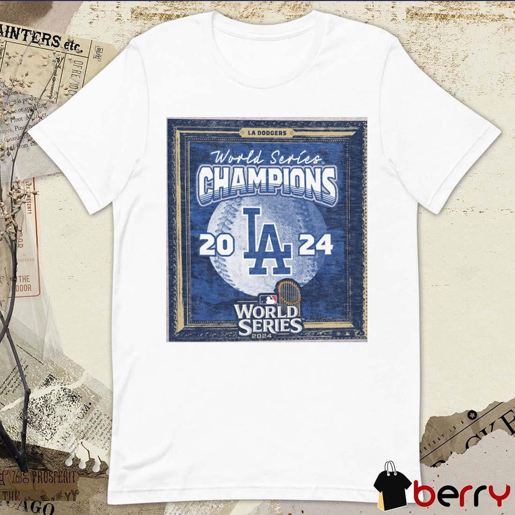 Los Angeles Dodgers 2024 MLB World Series Champions Headline t-shirt