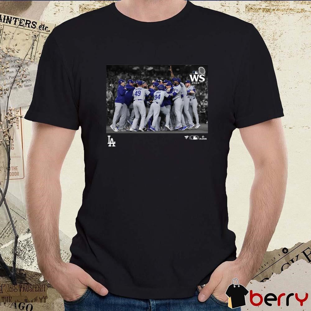 Los Angeles Dodgers 2024 World Series Champions MLB Postseason Moments t-shirt