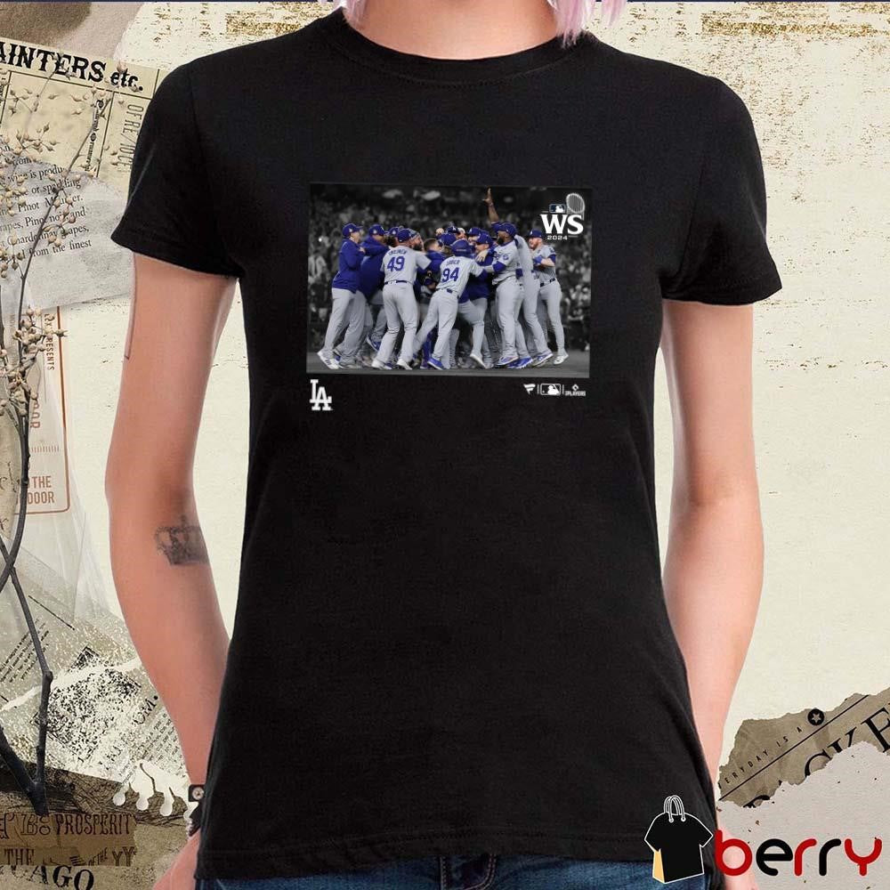 Los Angeles Dodgers 2024 World Series Champions MLB Postseason Moments t-shirt