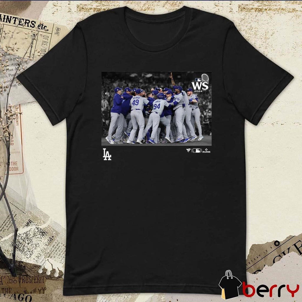 Los Angeles Dodgers 2024 World Series Champions MLB Postseason Moments t-shirt