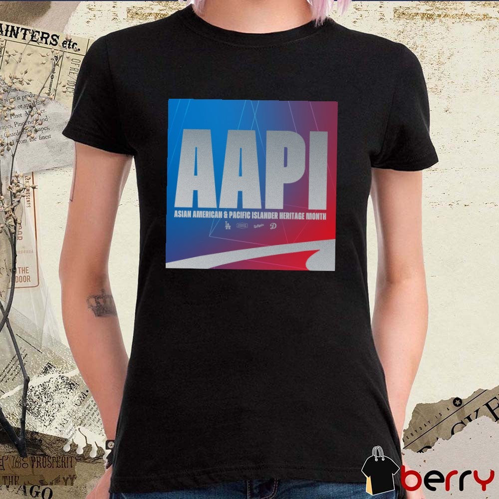 Los Angeles Dodgers AAPI Asian American and Pacific Islander Heritage Month Poster t-shirt