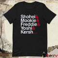 Los Angeles Dodgers Baseball MLB Ampersand Stars Shohei Mookie Freddie Yoshi And Kersh t-shirt