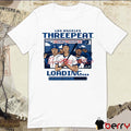 Los Angeles Dodgers Baseball MLB Threepeat Loading World Champs 2026 Signatures t-shirt