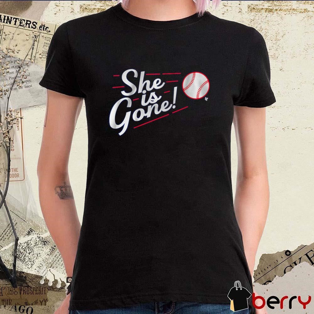 Los Angeles Dodgers Baseball She is Gone t-shirt