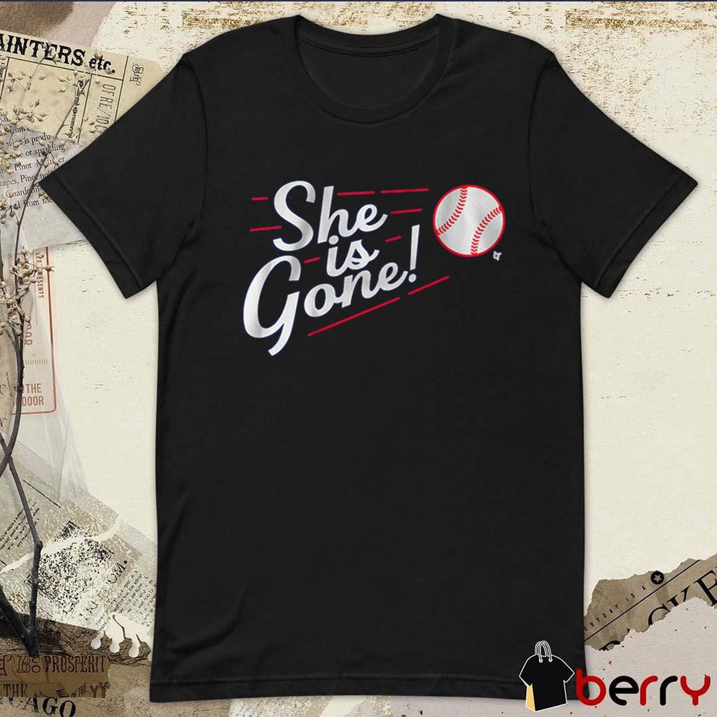 Los Angeles Dodgers Baseball She is Gone t-shirt