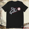 Los Angeles Dodgers Baseball She is Gone t-shirt