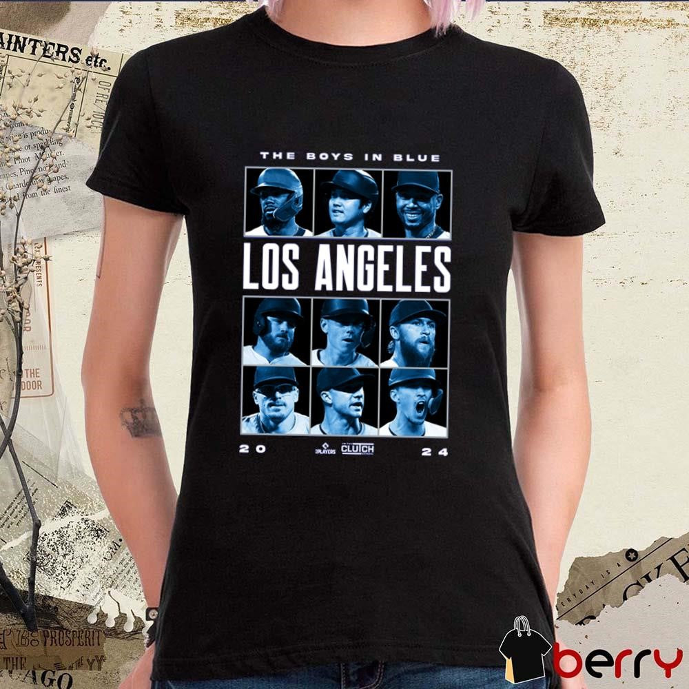 Los Angeles Dodgers Boys in Blue MLB Photos t-shirt