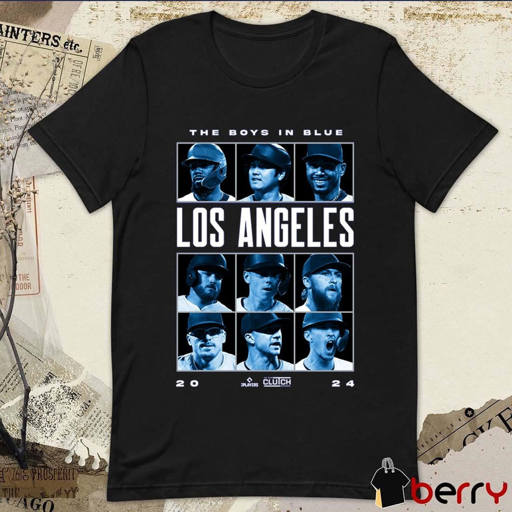 Los Angeles Dodgers Boys in Blue MLB Photos t-shirt