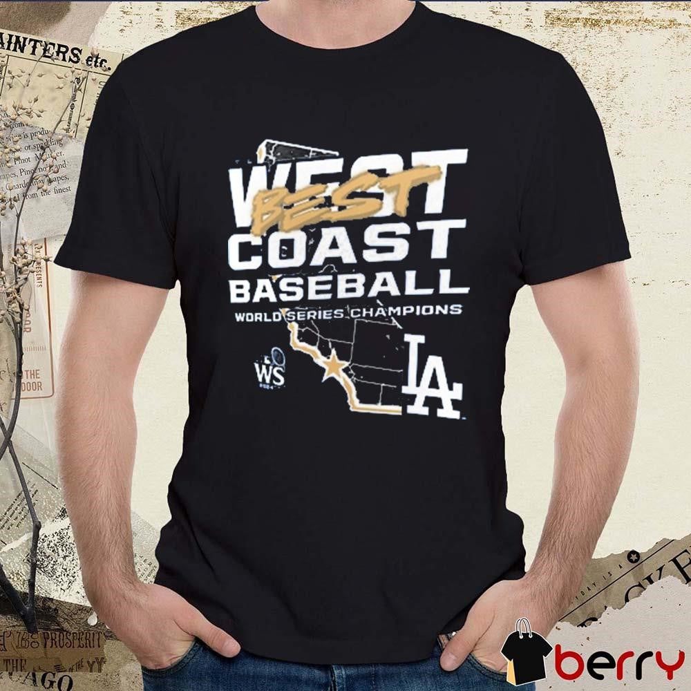 Los Angeles Dodgers MLB 2024 West Coast Baseball World Series Champions Shut Out t-shirt