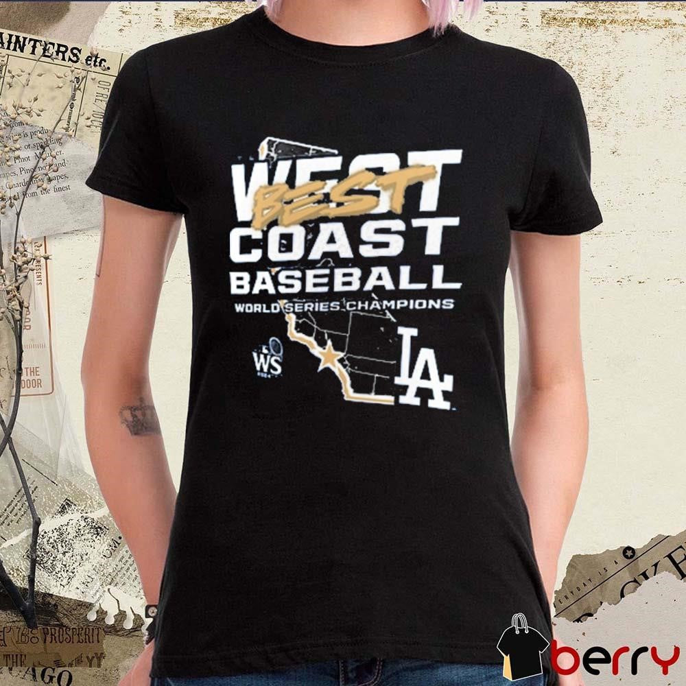 Los Angeles Dodgers MLB 2024 West Coast Baseball World Series Champions Shut Out t-shirt