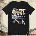 Los Angeles Dodgers MLB 2024 West Coast Baseball World Series Champions Shut Out t-shirt