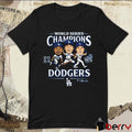 Los Angeles Dodgers MLB 2024 World Series Champions Appeal Play Players Caricatures t-shirt