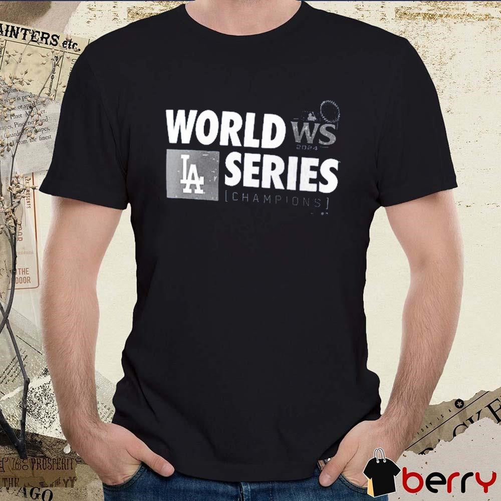 Los Angeles Dodgers MLB 2024 World Series Champions Banner t-shirt