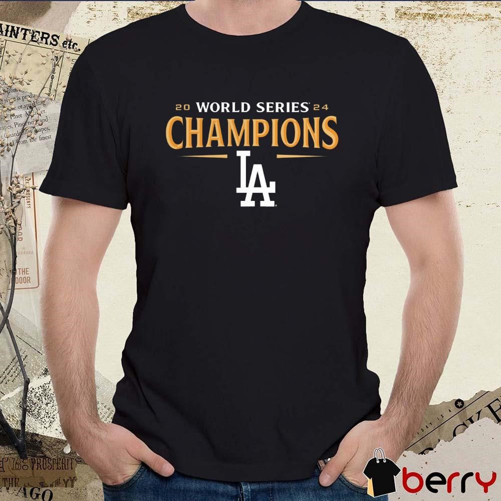 Los Angeles Dodgers MLB 2024 World Series Champions Jersey Roster t-shirt