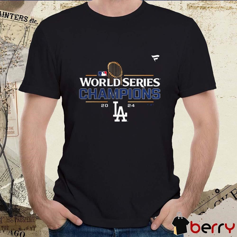 Los Angeles Dodgers MLB 2024 World Series Champions Locker Room t-shirt