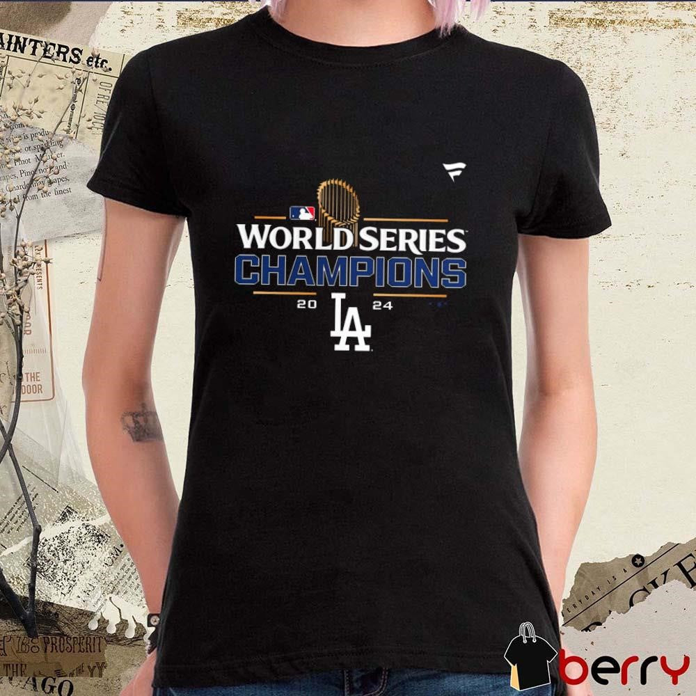Los Angeles Dodgers MLB 2024 World Series Champions Locker Room t-shirt