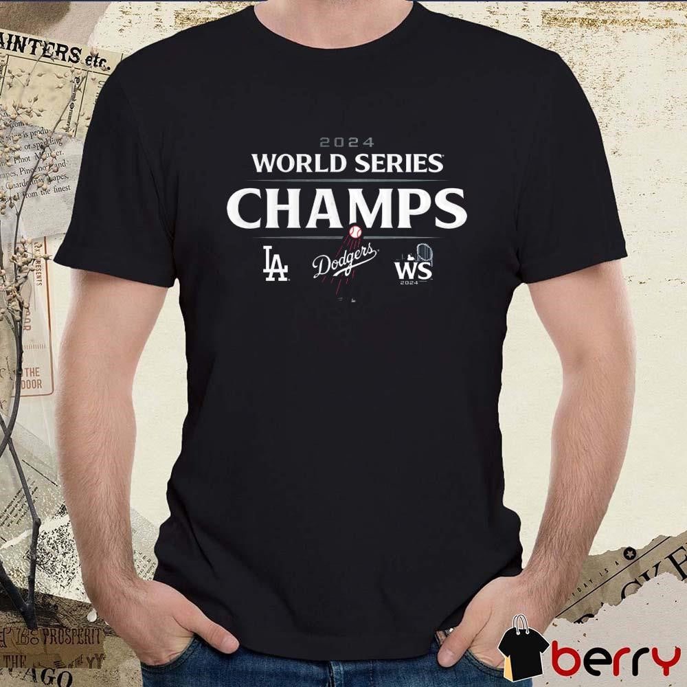 Los Angeles Dodgers MLB 2024 World Series Champions Logo t-shirt