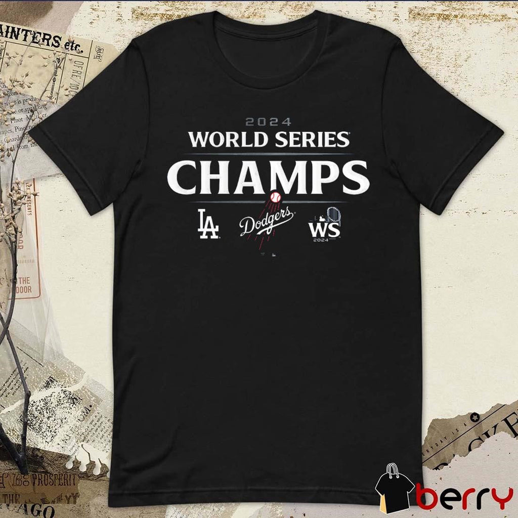 Los Angeles Dodgers MLB 2024 World Series Champions Logo t-shirt