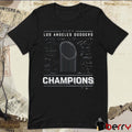 Los Angeles Dodgers MLB 2024 World Series Champions Players Signatures Roster t-shirt