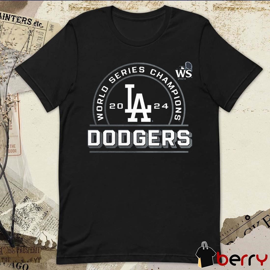 Los Angeles Dodgers MLB 2024 World Series Champions Signature Roster t-shirt