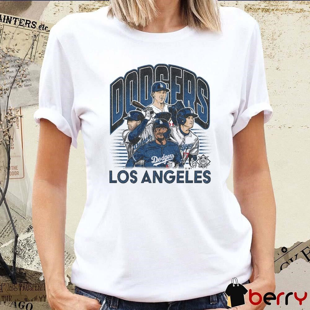 Los Angeles Dodgers MLB Shohei Ohtani Multi Player Vintage Painting t-shirt