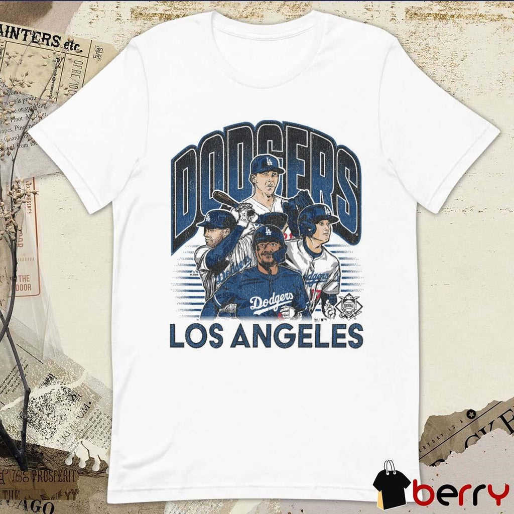 Los Angeles Dodgers MLB Shohei Ohtani Multi Player Vintage Painting t-shirt