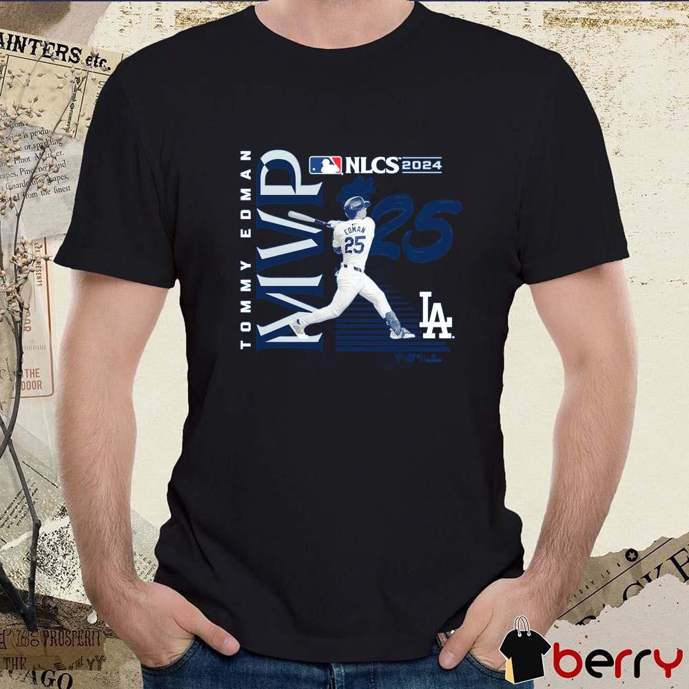 Los Angeles Dodgers MLB Tommy Edman Royal National League Championship Series MVP t-shirt