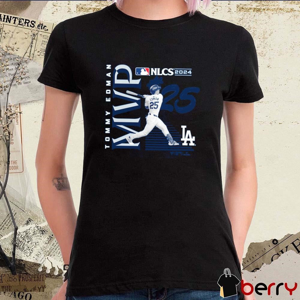 Los Angeles Dodgers MLB Tommy Edman Royal National League Championship Series MVP t-shirt
