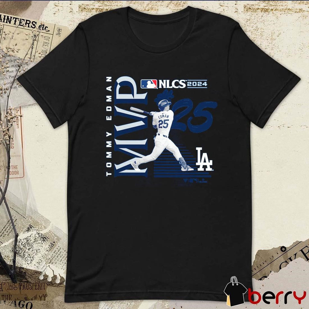 Los Angeles Dodgers MLB Tommy Edman Royal National League Championship Series MVP t-shirt