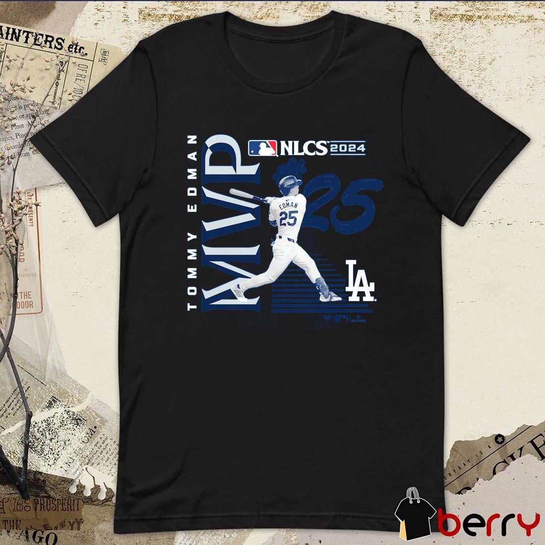 Los Angeles Dodgers MLB Tommy Edman Royal National League Championship Series MVP t-shirt
