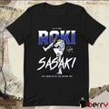 Los Angeles Dodgers Roki Sasaki Monster of the Reiwa Era MLB Baseball Signature Painting t-shirt
