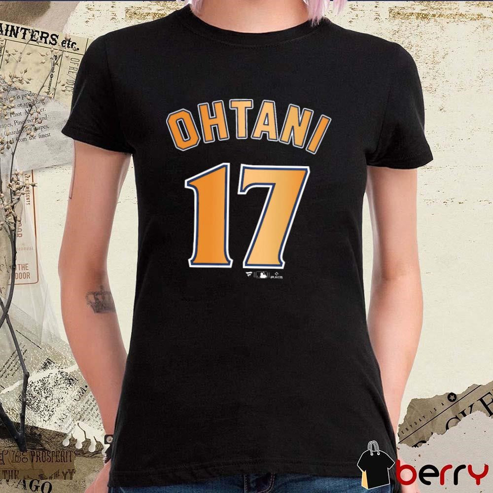Los Angeles Dodgers Shohei Ohtani #17 MLB 2024 World Series Champions Name And Number t-shirt