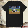 Los Angeles Dodgers’ Shohei Ohtani holds his arm after being injured while trying to steal second base t-shirt