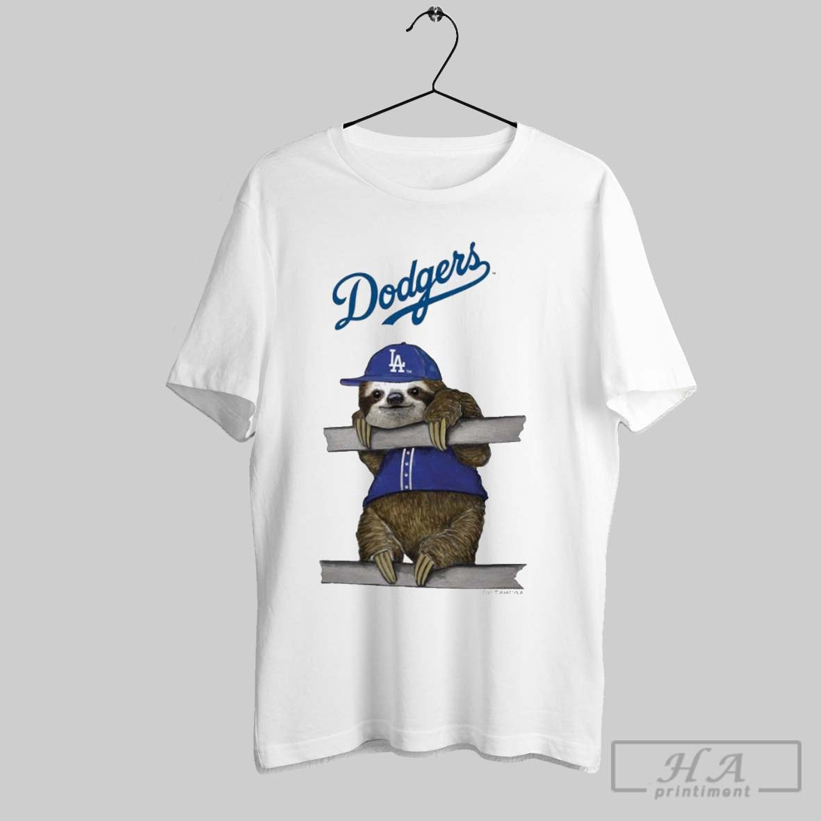 Official Los Angeles Dodgers Tiny Turnip Sloth 2025