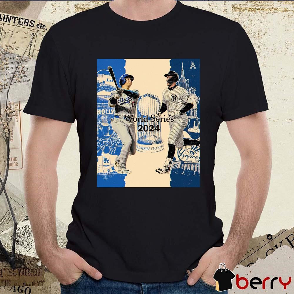 Los Angeles Dodgers vs. New York Yankees In The World Series Poster 2024 t-shirt