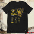 Los Angeles Galaxy 2024 MLS Cup Champions Roster MLSPA 500 Level t-shirt