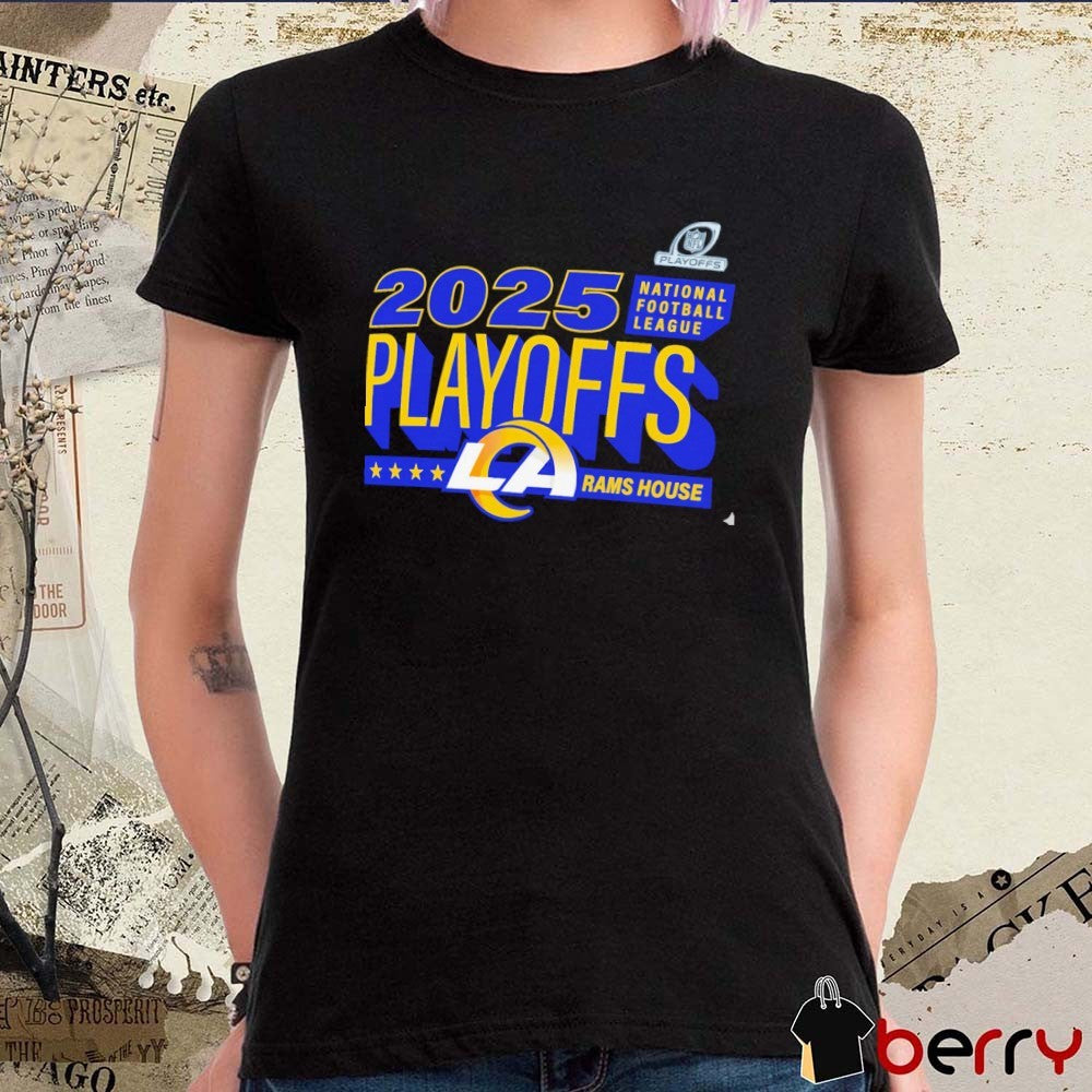 Los Angeles Rams 2025 NFL Playoffs Ready Rams House t-shirt