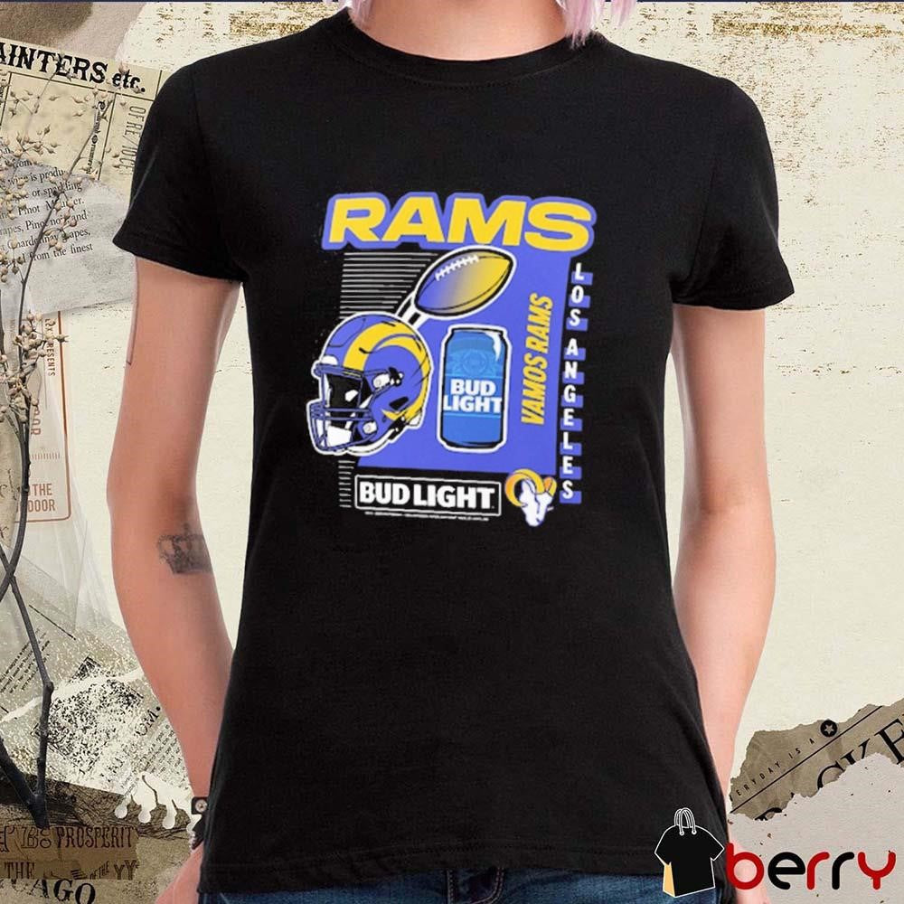 Los Angeles Rams NFL Vamos Rams Bud Light 2024 t-shirt