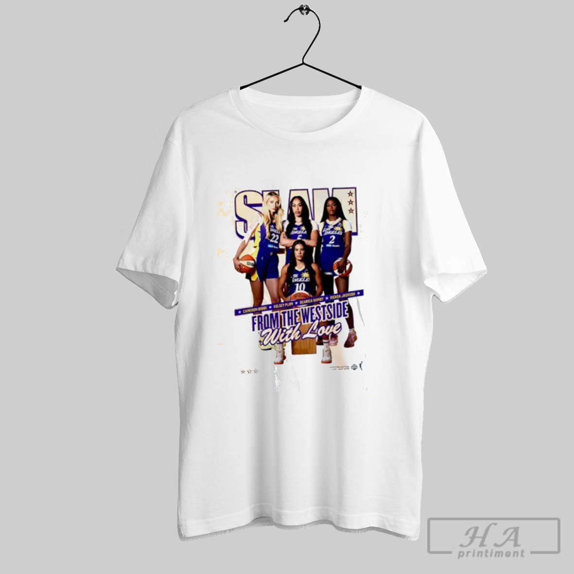 Official Los Angeles Sparks From The Westside With Love Slam 2025