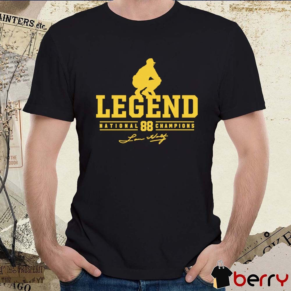 Lou Holtz Legend 88 National Champions Notre Dame Lou Holtz 1973-2026 t-shirt