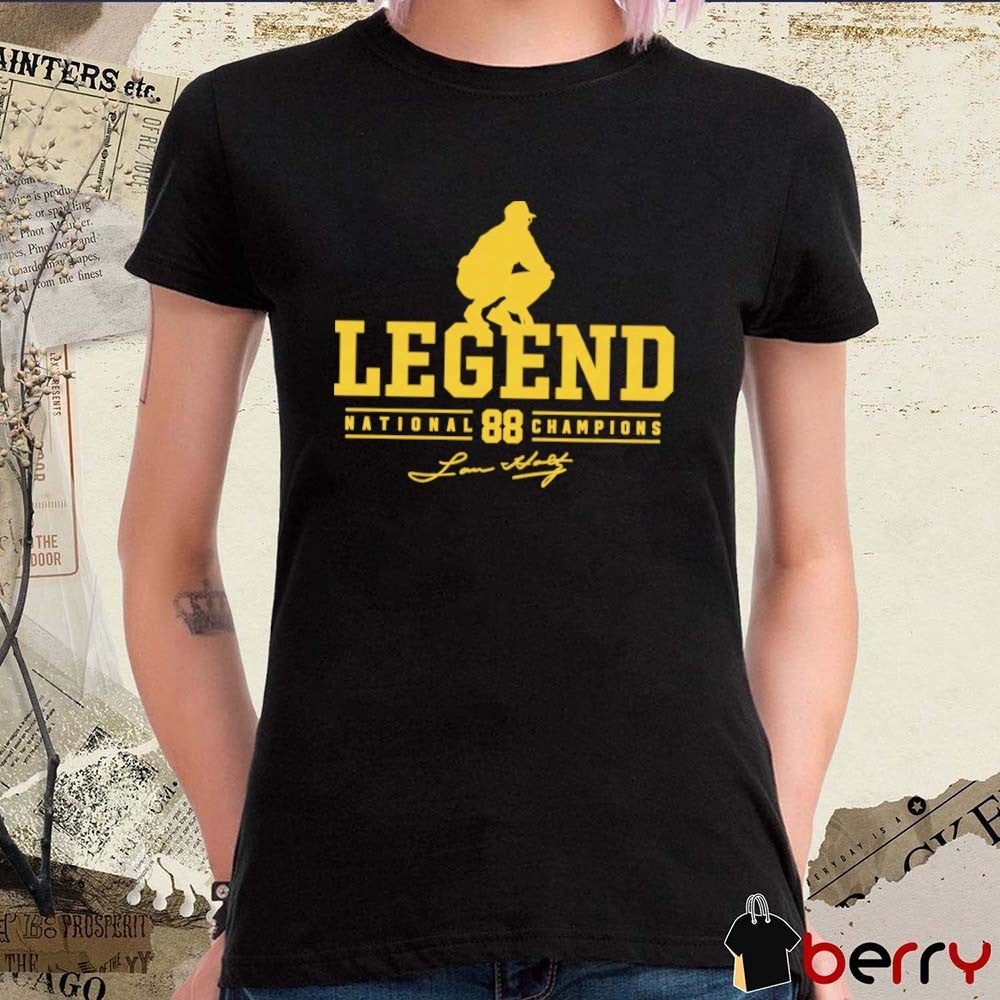 Lou Holtz Legend 88 National Champions Notre Dame Lou Holtz 1973-2026 t-shirt