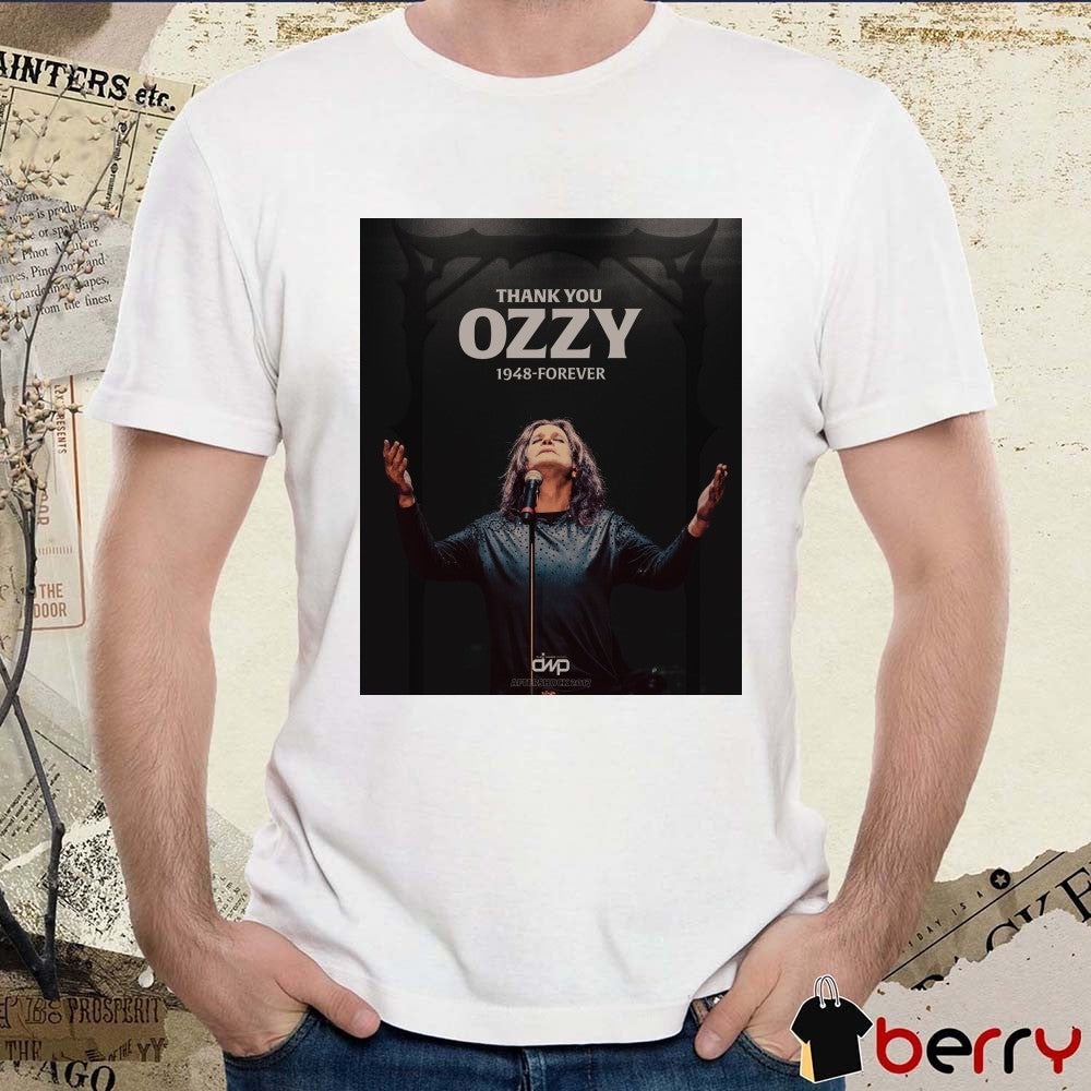 Louder Than Life The Prince of Darkness Thank You Ozzy Rest in peace Ozzy Osbourne 1948-Forever Poster t-shirt
