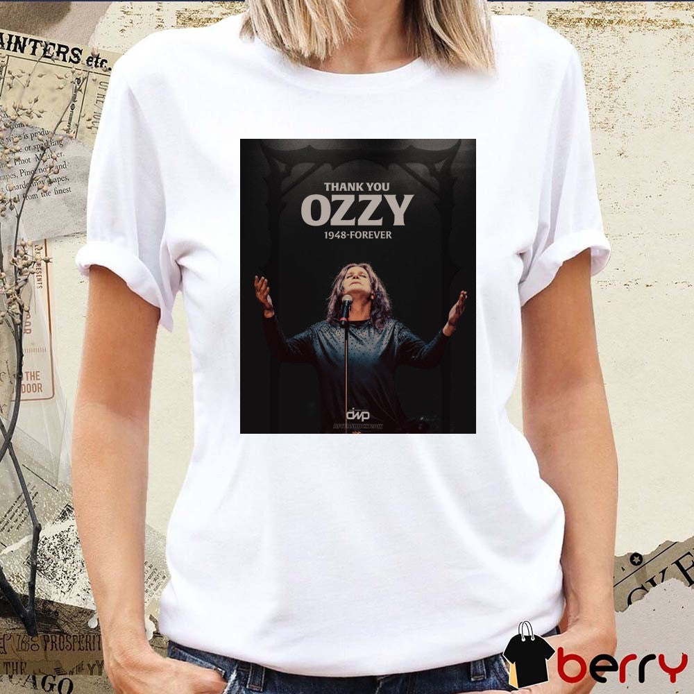 Louder Than Life The Prince of Darkness Thank You Ozzy Rest in peace Ozzy Osbourne 1948-Forever Poster t-shirt