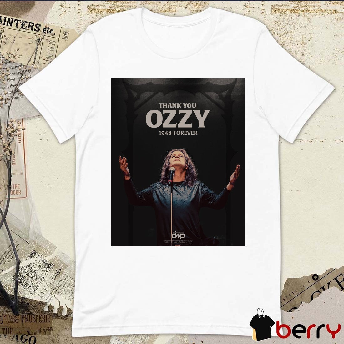 Louder Than Life The Prince of Darkness Thank You Ozzy Rest in peace Ozzy Osbourne 1948-Forever Poster t-shirt