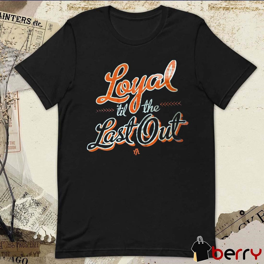 Loyal ‘Til The Last Out New York Mets The 7 Line t-shirt