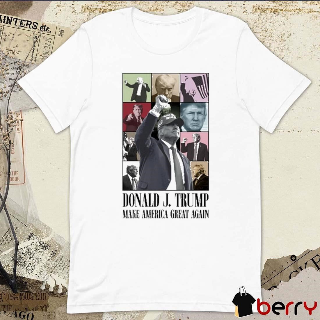 Lp Social Trump Era Donald J. Trump Make America Great Again t-shirt