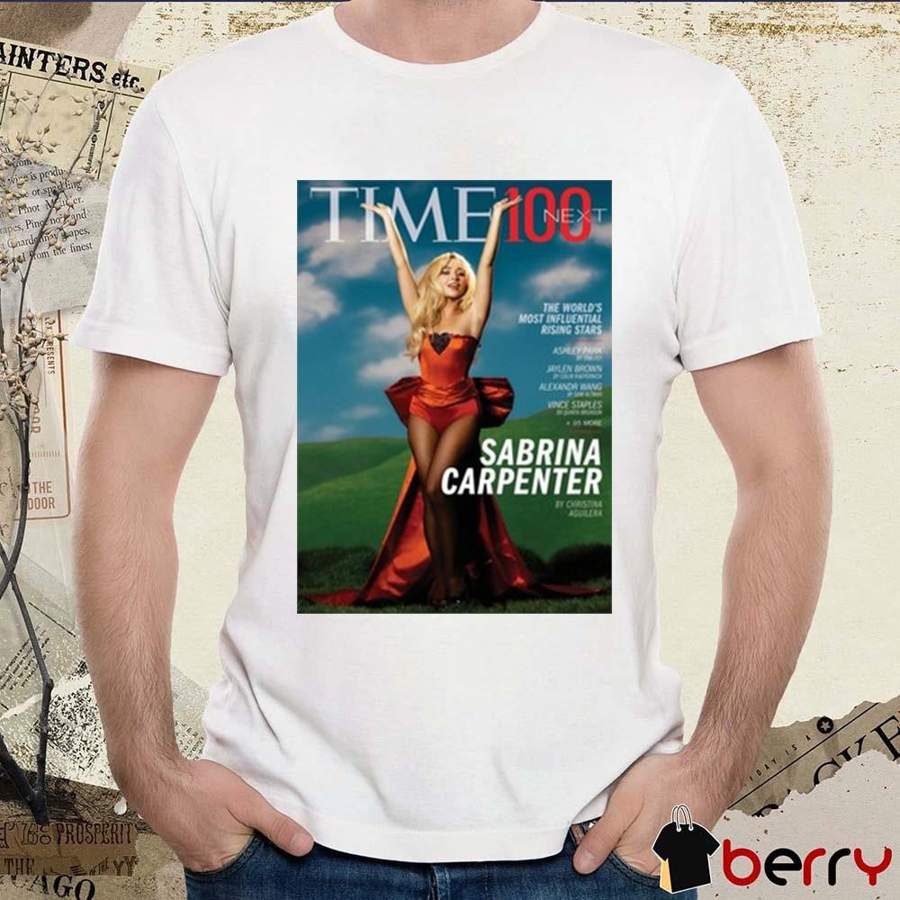 Lucy Feldman Time 100 Next The World’s Most Influential Rising Stars Sabrina Carpenter Poster 2024 t-shirt