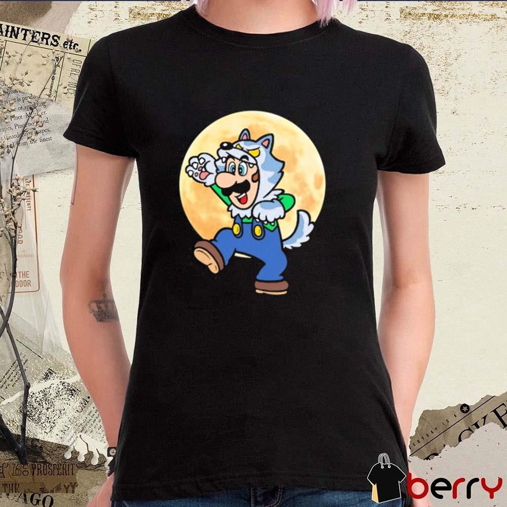 Luigi Halloween 2024 Nintendo NY Mario t-shirt